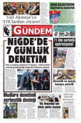 DÜNDEN BUGÜNE GÜNDEM