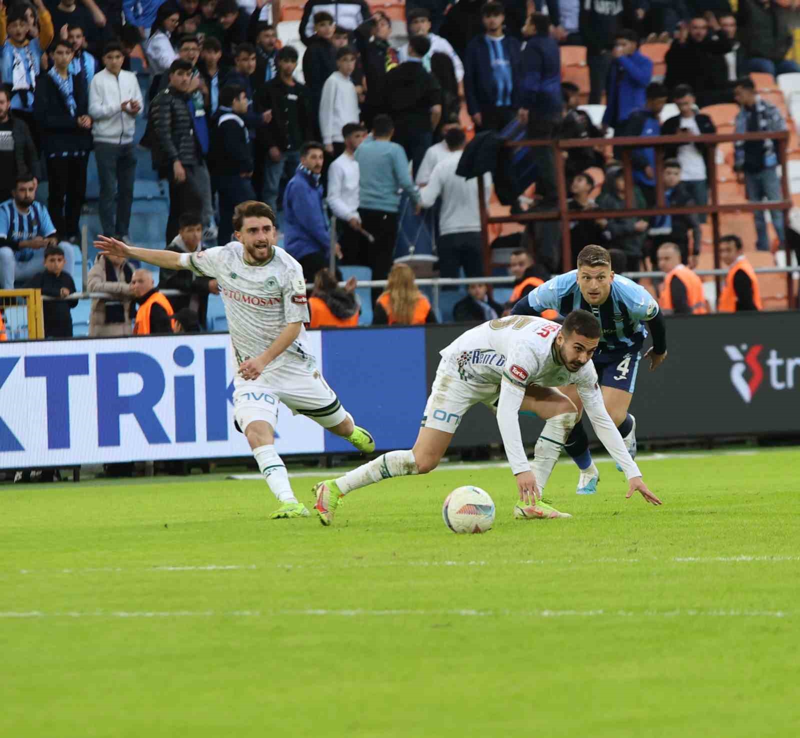 Trendyol Süper Lig: Adana Demirspor: 0 – Konyaspor: 1 (Maç sonucu)