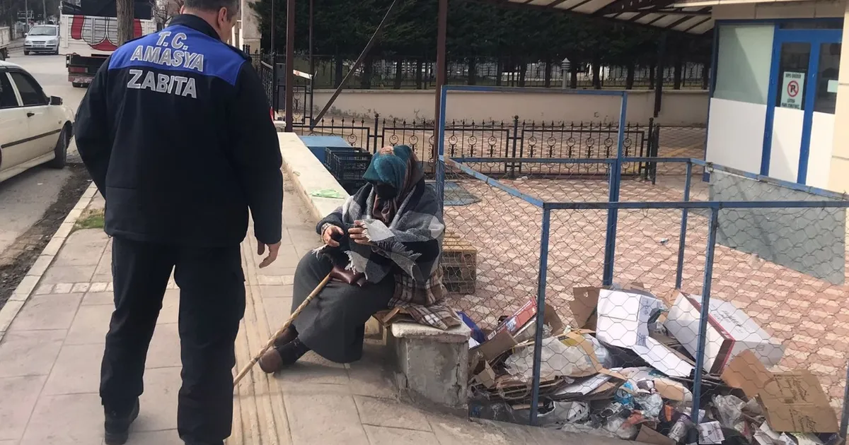 Amasya’da 20 dilenci şehir dışına çıkarıldı