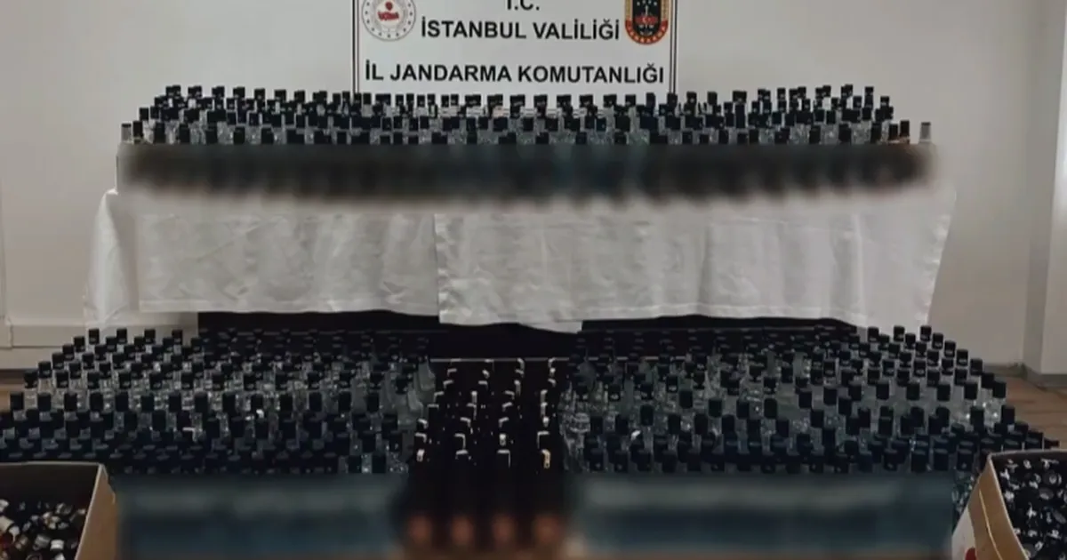 Binlerce litre sahte alkole İçişleri’nden ‘Çengel’!