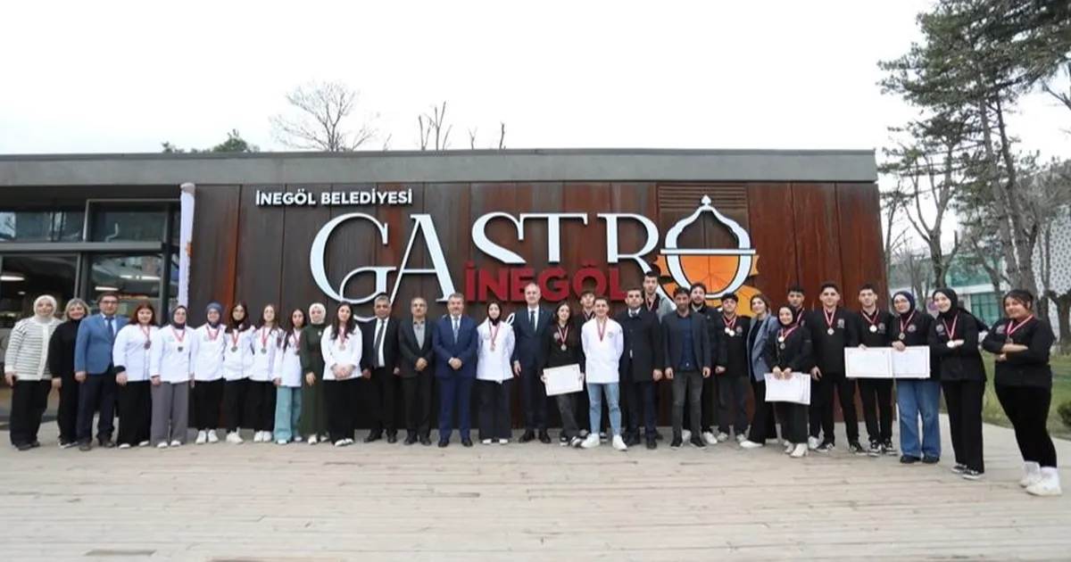 Bursa İnegöl’de Başkan Taban gastronomi şampiyonlarını ağırladı