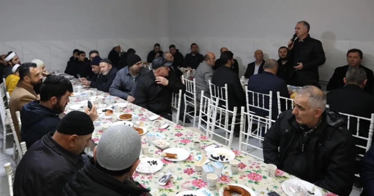 Bursa İnegöl’de Bereket Sofrası Fetih 1453 Camiinde kuruldu