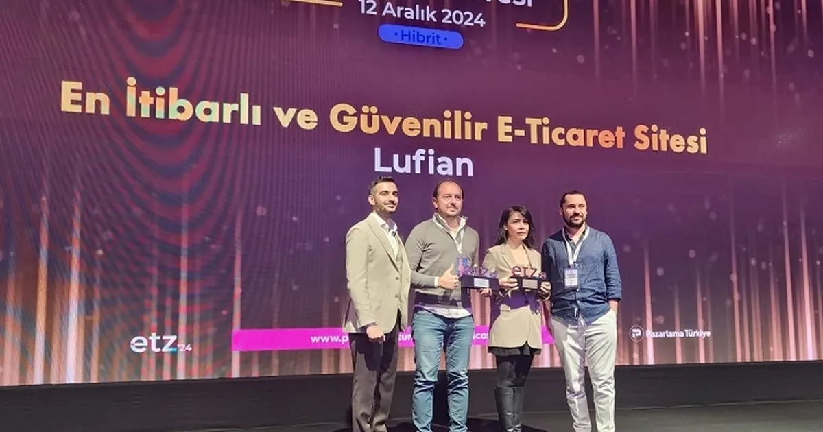 Lufian, E-Ticaret Ödülleri’nde çifte başarı elde etti