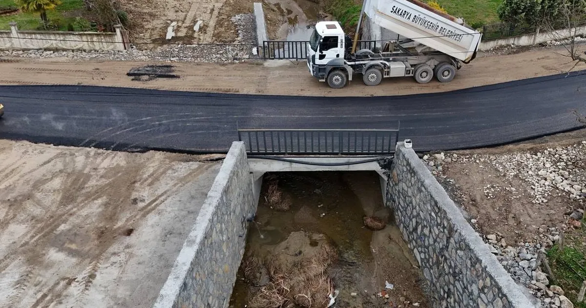 Sakarya’da sel ile taşkınlara menfez ve taş duvarlı önlem