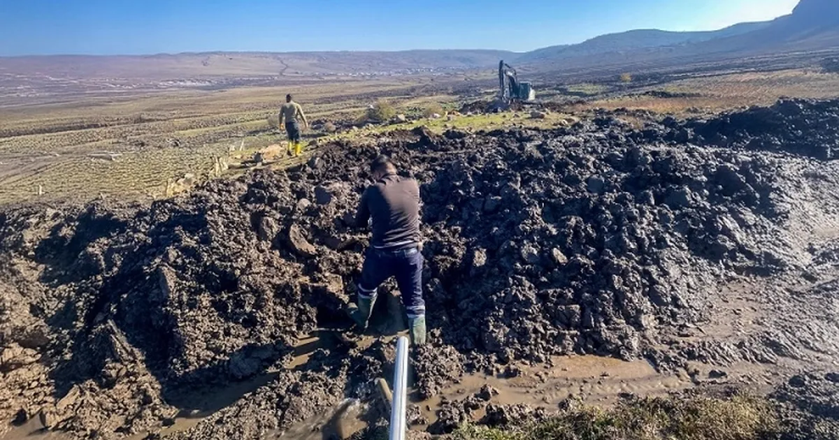 DİSKİ, 650 nüfuslu 2 mezranın su sorununu çözdü