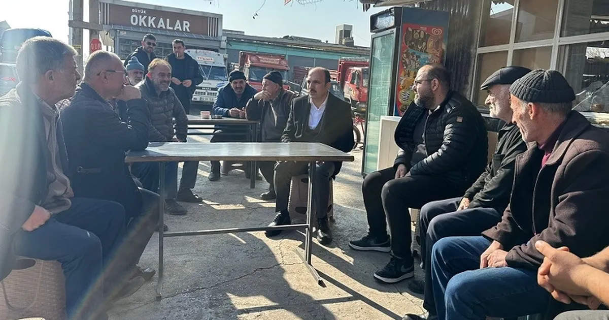 Uğur İbrahim Altay Konya esnafıyla buluştu