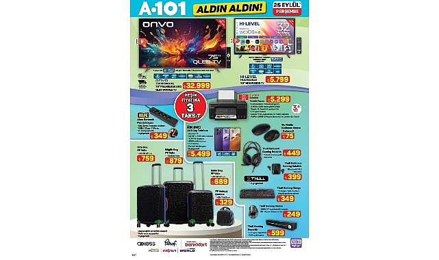 25 Eylül’e Özel Motosiklet Fırsatları A101’de