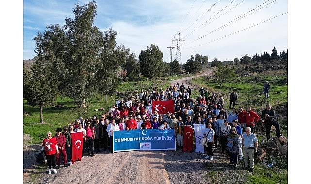 Cumhuriyet Bayramı Etkinlikleri, Çiğli’de Cumhuriyet Doğa Yürüyüşü ile Sona Erdi