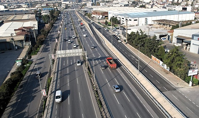Gebze Beylikbağı’na yeni katılım şeridi hizmete alındı