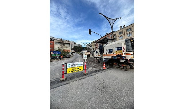 Santral Rampası’ndaki çalışma bugün tamamlanacak