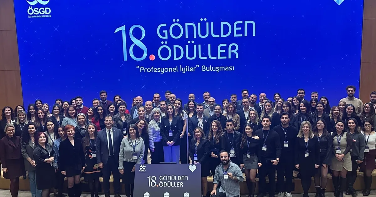 Özel Sektör Gönüllüleri Derneği’nden ‘Gönülden Ödüller’