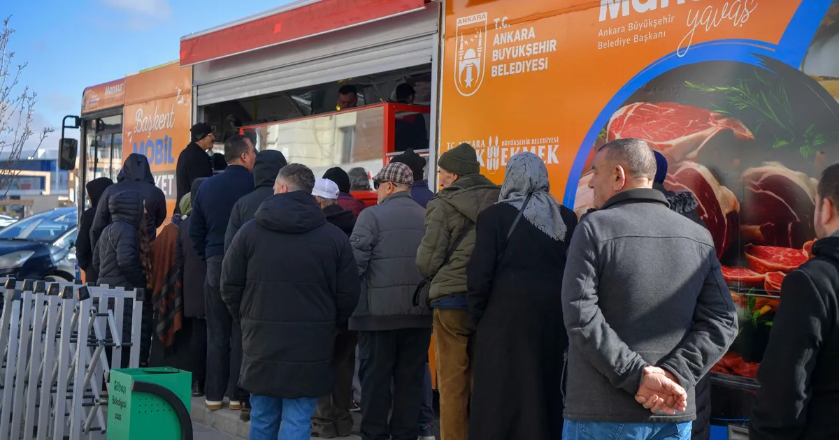 Başkent Market ve Mobil Marketlerle Yerli Besi Et Satışı Devam Ediyor
