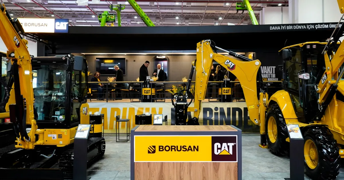 Borusan Cat, Agroexpo İzmir Tarım Fuarı’nda Tarım Sektörüne Yönelik Çözümlerini Sergiledi