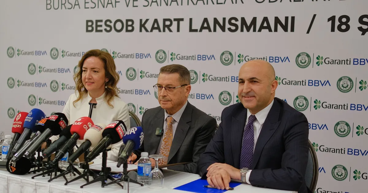 Garanti BBVA ile Bursa Esnaf ve Sanatkârlar Odaları Birliği’nden Bursalı Esnaf Sanatkârlara Özel Güçlü İş Birliği