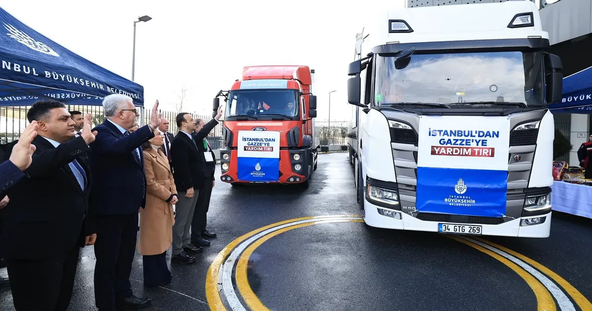 İBB’nin İkinci Yardım Tırı da Yola Çıktı