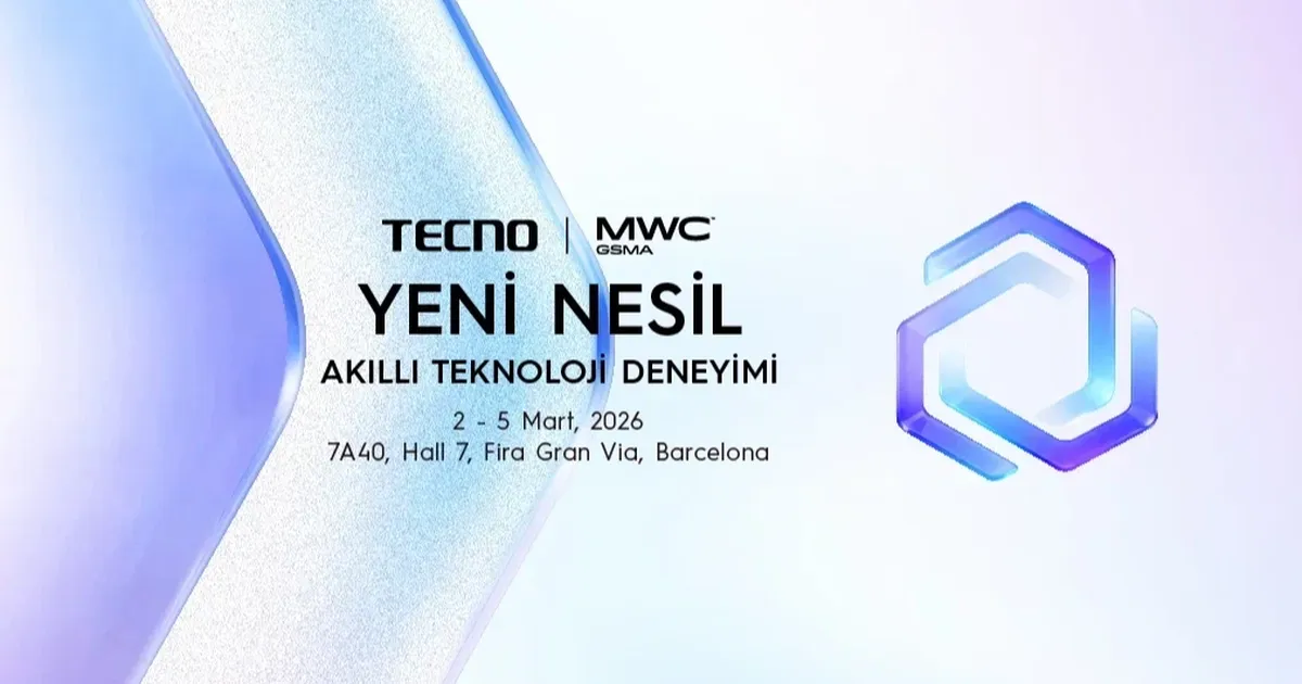 TECNO, MWC 2026’da Yapay Zeka Ekosistemine Yön Veren Yeni İnovasyonlarını Tanıtacak