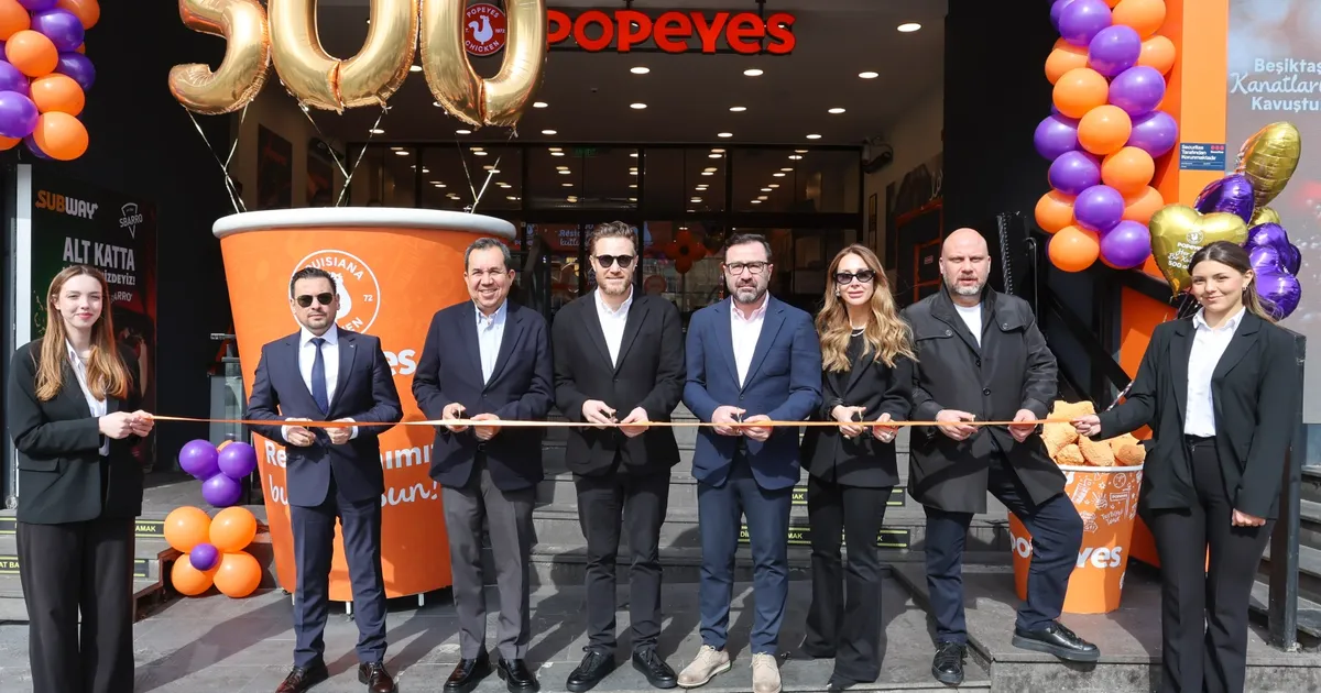 Popeyes Türkiye’de 500 Restorana Ulaştı